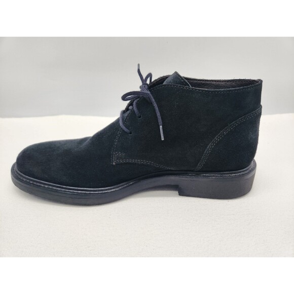 Valleverde Size 39 Black Boots Suede Men Chukka Ankle Leather Italy main image 8